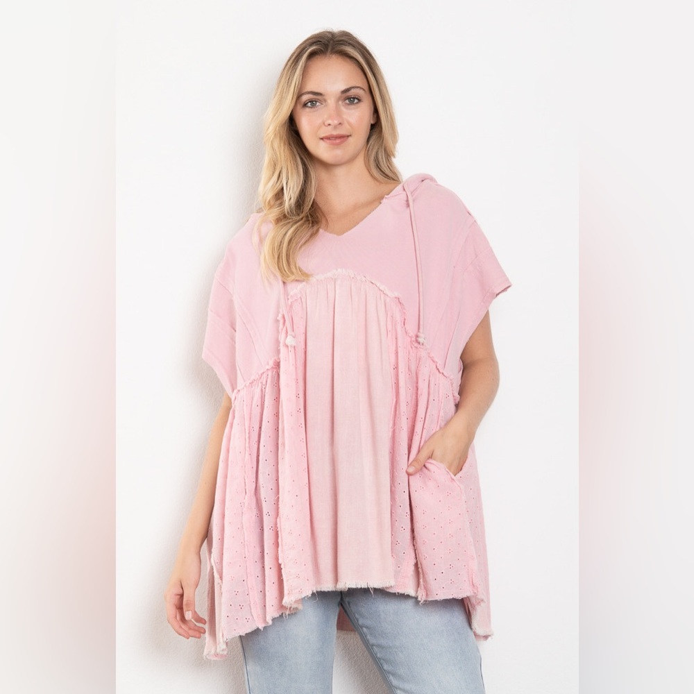 Sold OUT Blue velvet Los Angeles cotton tunic